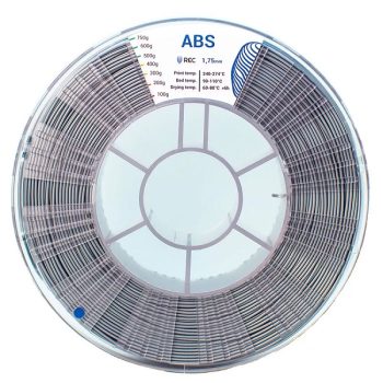 Фото ABS пластик REC 1.75 мм серебристый