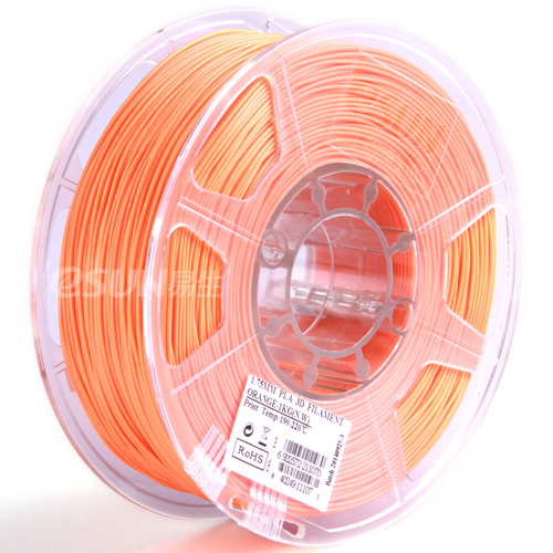Фото нить для 3D-принтера eSUN 3D FILAMENT PLA ORANGE 3.00 мм