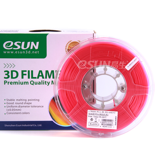 Фото нить для 3D-принтера eSUN 3D FILAMENT PLA PINK 3.00 мм