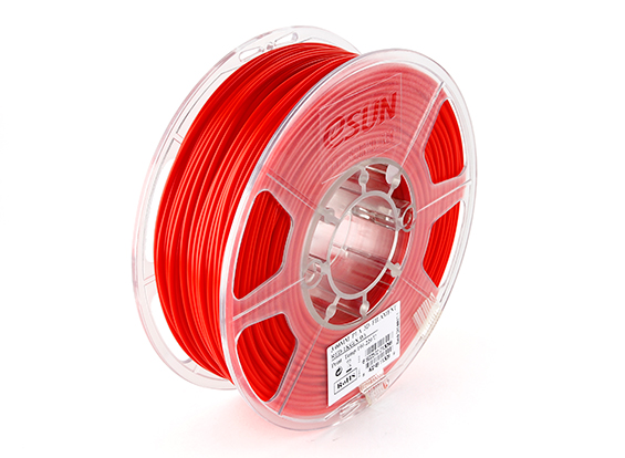 Фото нить для 3D-принтера eSUN 3D FILAMENT PLA RED 3.00 мм