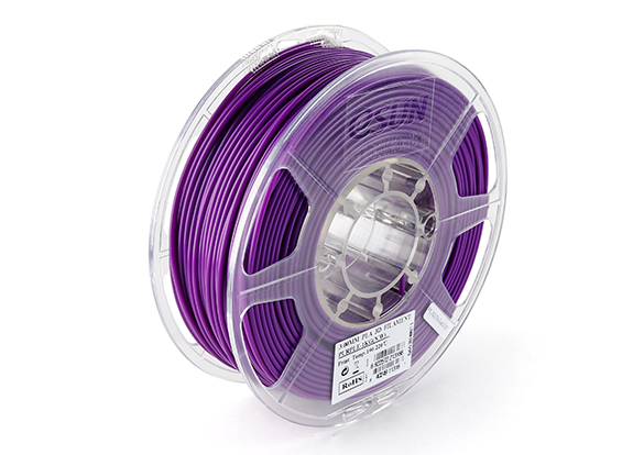 Фото нить для 3D-принтера eSUN 3D FILAMENT PLA PURPLE 3.00 мм
