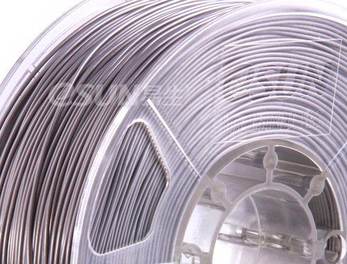 Фото нить для 3D-принтера eSUN 3D Optimized ABS+ Filament SILVER 3.00 мм