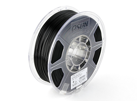 Фото нить для 3D-принтера eSUN 3D Optimized PLA+ Filament Black 3.00 мм