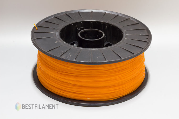 Фото нить для 3D-принтера Оранжевый PLA пластик Bestfilament 2.5 кг, 1.75 мм