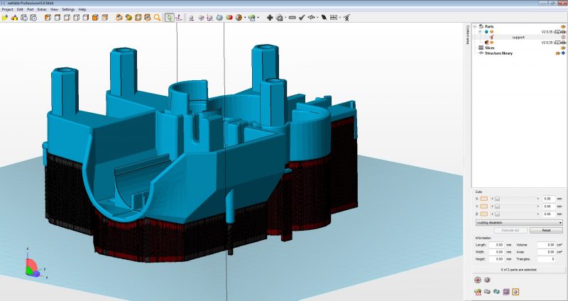 Фото ПО для печати Netfabb Support Structures_2