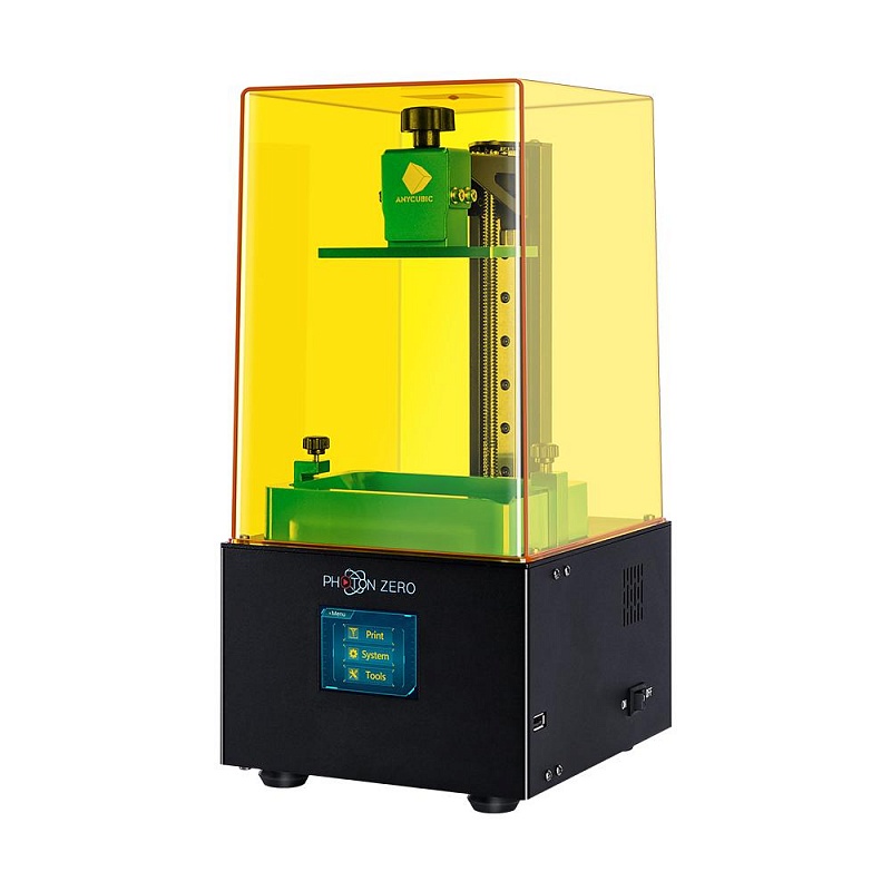 Фото 3D принтер Anycubic Photon Zero + Устройство 2в1 для УЗ-очистки и УФ-отверждения моделей Anycubic Wash 3