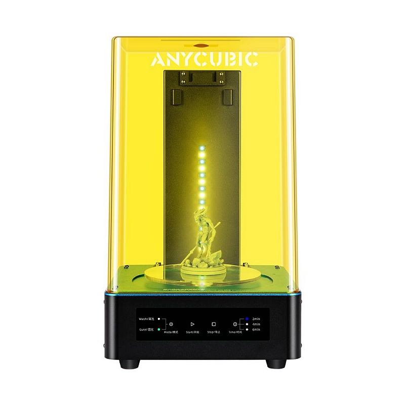 Фото 3D принтер Anycubic Photon Zero + Устройство 2в1 для УЗ-очистки и УФ-отверждения моделей Anycubic Wash 6