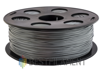 Фото пластика Bestfilament PETG серебристый металлик 1.75 мм, 1 кг