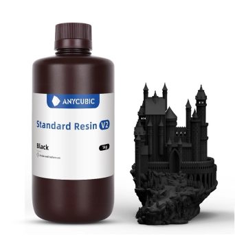 Фото Фотополимерная смола Anycubic v2 черная 1