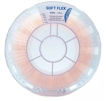 Фото Soft Flex пластика REC 1.75 мм прозрачный