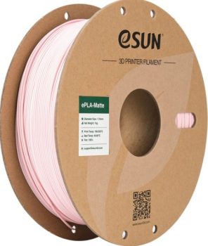 Фото нити для 3D печати eSUN ePLA-Matte, (матовый PLA) Персиково-розовый