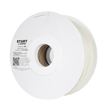 Фото пластика Kremen Star ABS белый 1.75 мм, 1 кг
